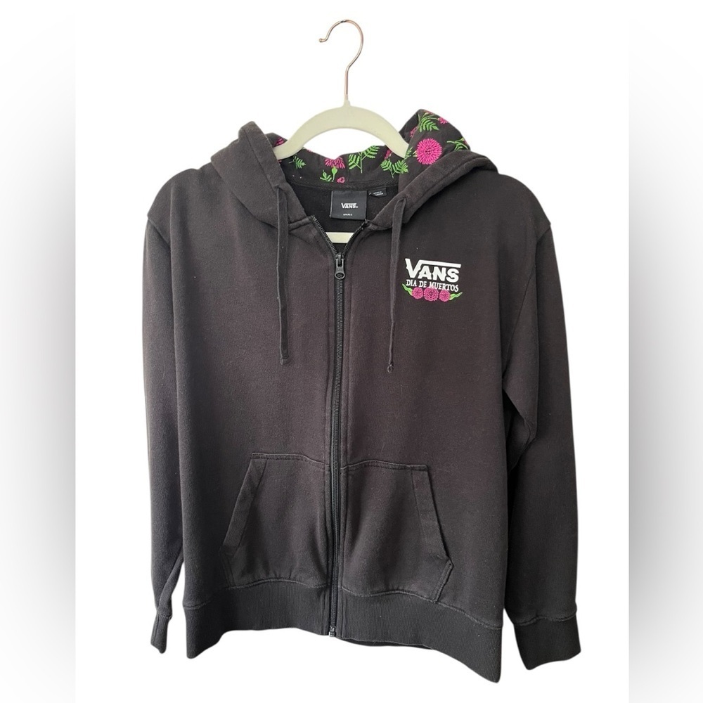 Vans Dia De Muertos 90’s/Y2K hoodie, size Small